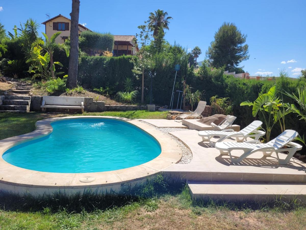 Domus Valencia Apartamentos Casa Con Piscina Privada A 30 Minutos De Valencia Turis Exterior photo